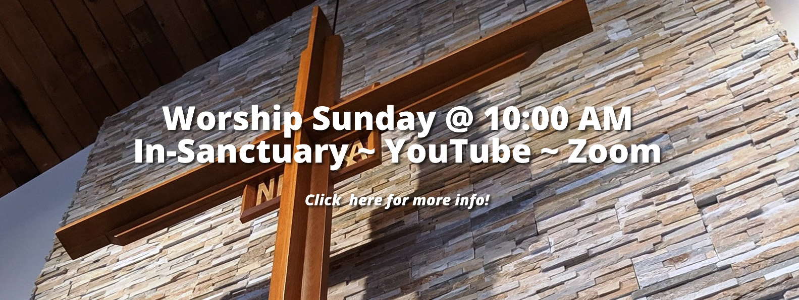 Sunday morning worship